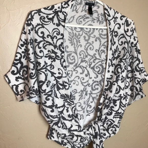 SOMA Lounge Coordinates Convertible Wrap Tie Waist Coverup - Picture 3 of 7